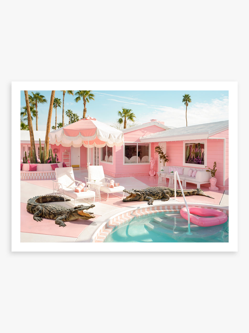 pink-crocodile-art-print-paul-